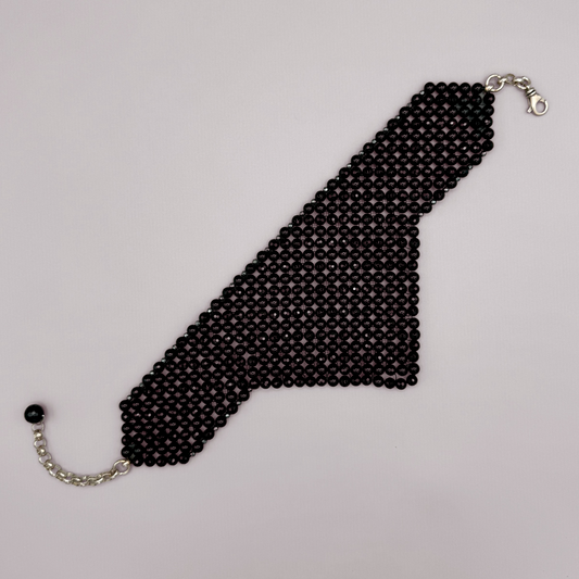 SAHARA S13 Choker in Pure Black Onyx