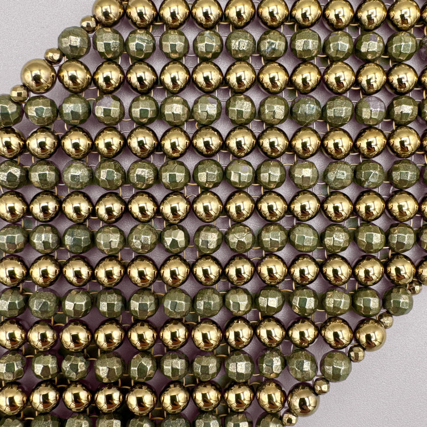 SAHARA S10 Bracelet in Pyrite + Gold