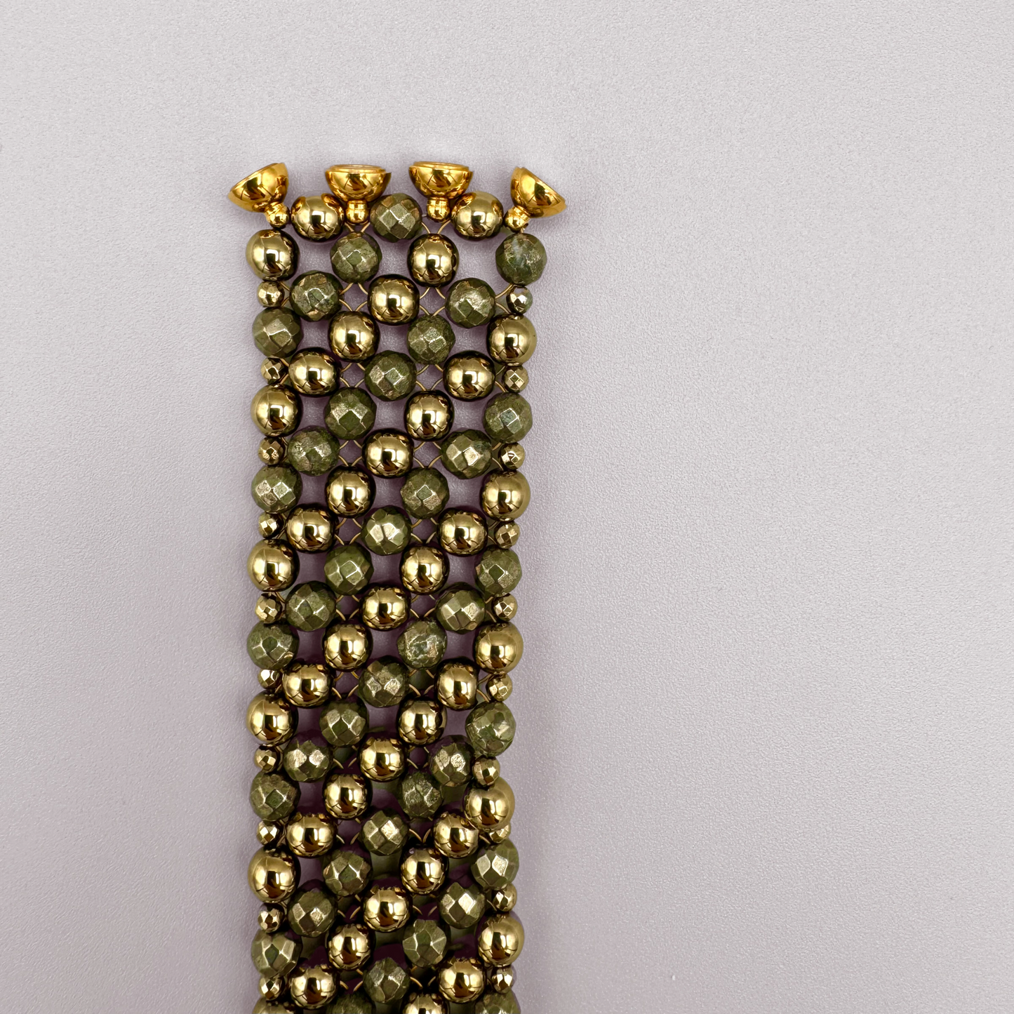 SAHARA S4 Bracelet Pyrite + Gold