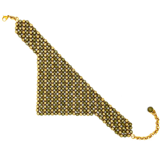 SAHARA 'CHARMING' Triangle Choker Necklace