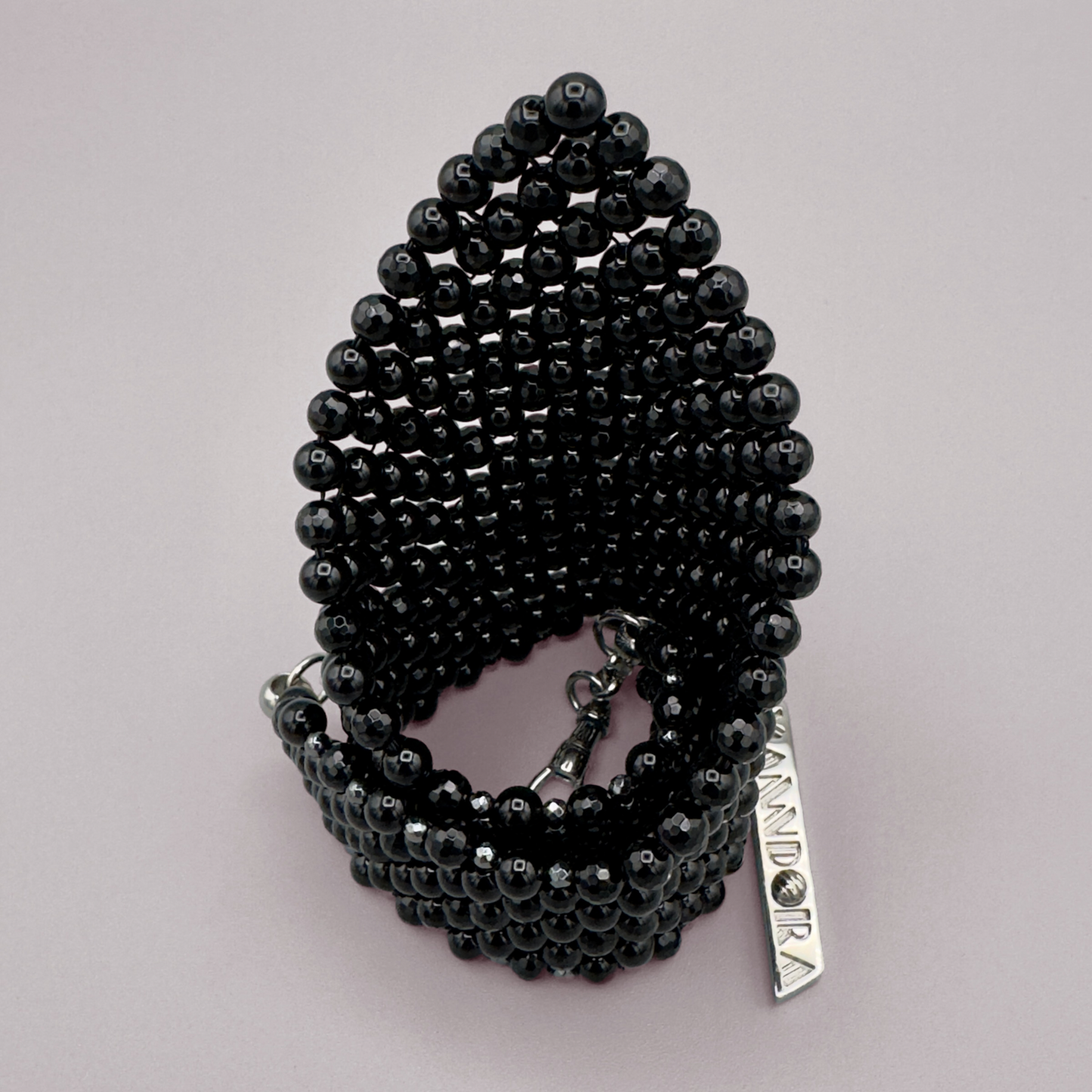 SAHARA S12 Choker in Pure Black Onyx