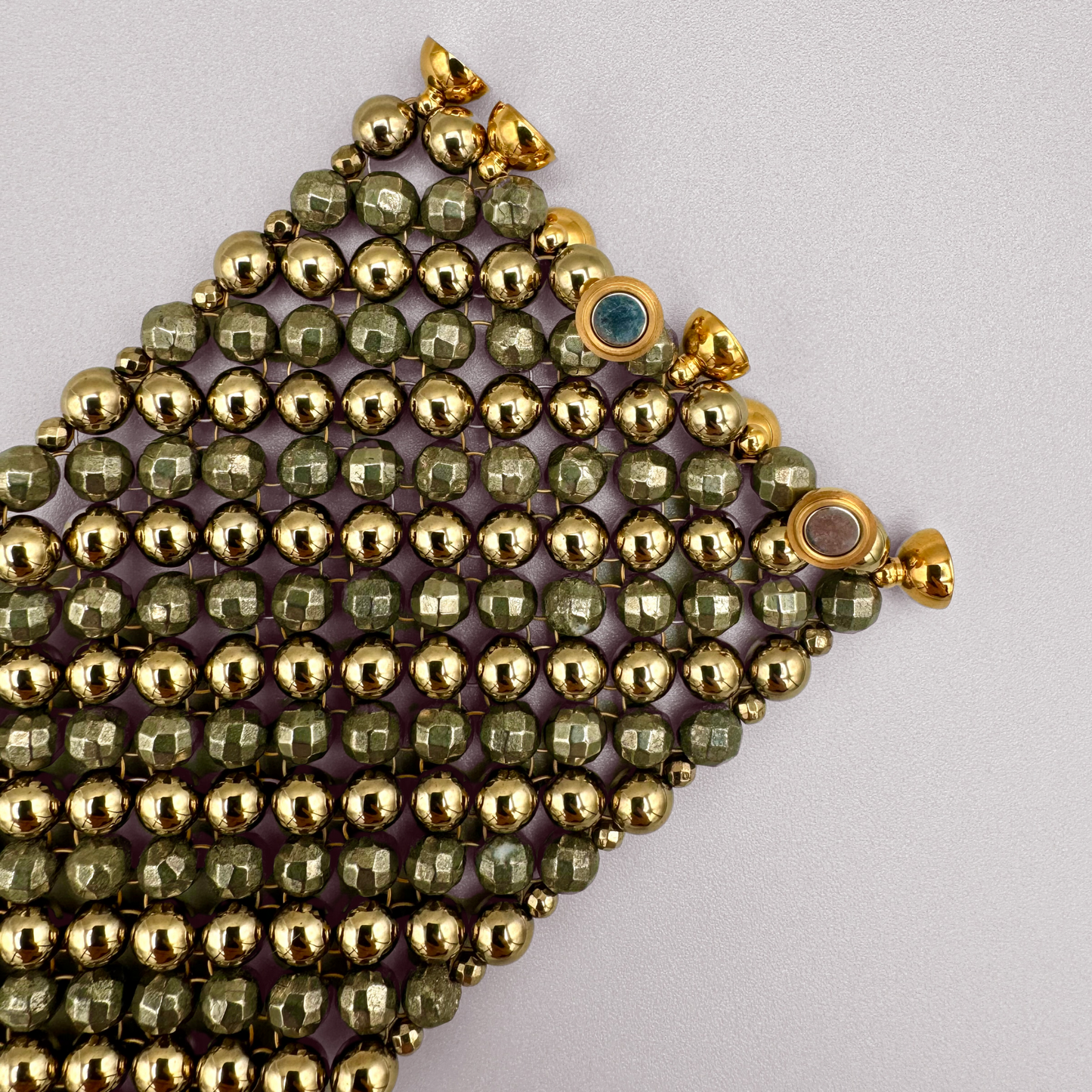 SAHARA S8 Bracelet in Pyrite + Gold