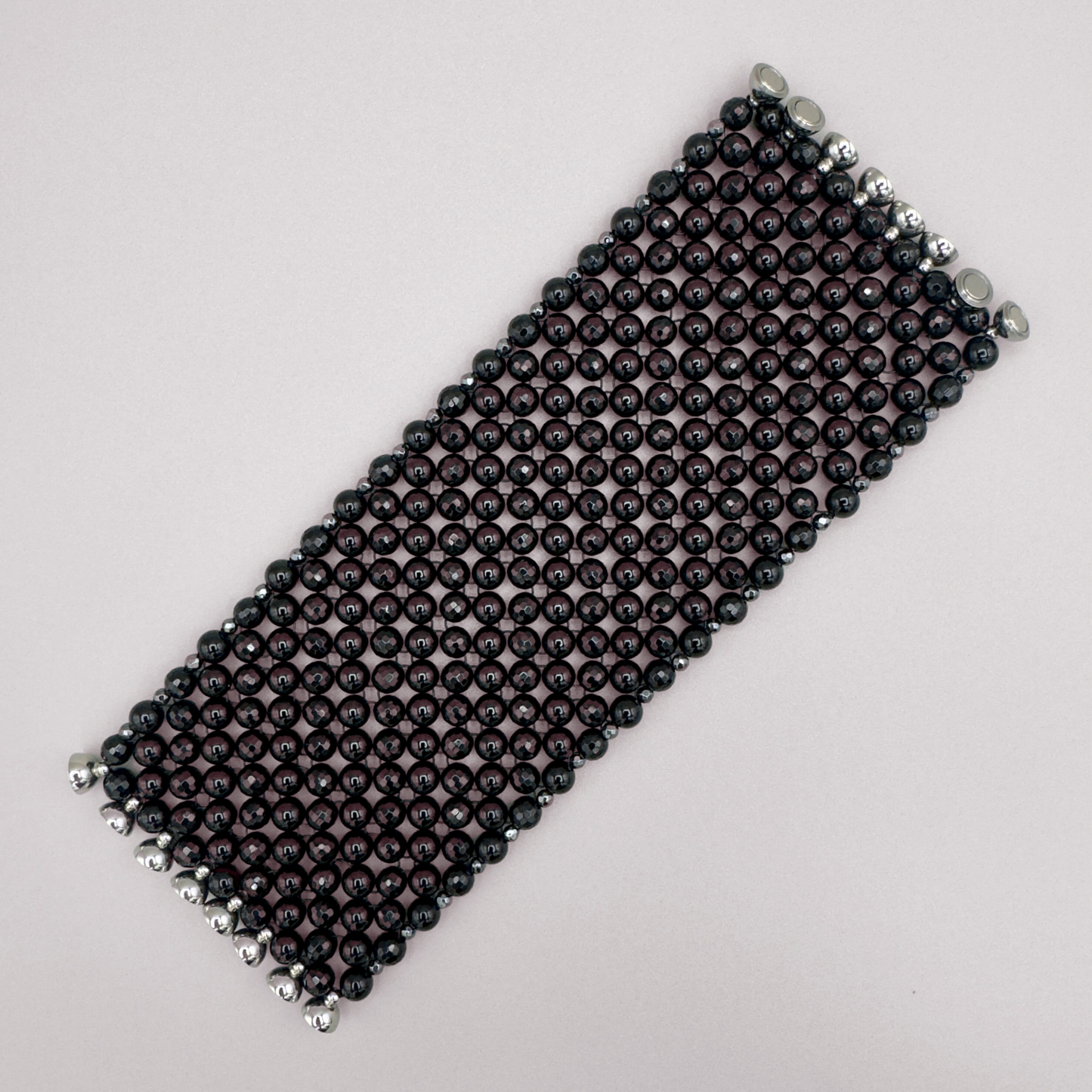 SAHARA S8 Bracelet in Pure Black Onyx
