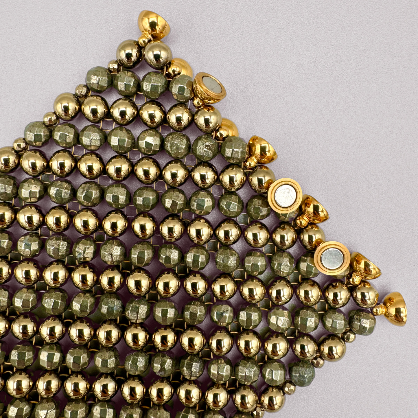 SAHARA S10 Bracelet in Pyrite + Gold