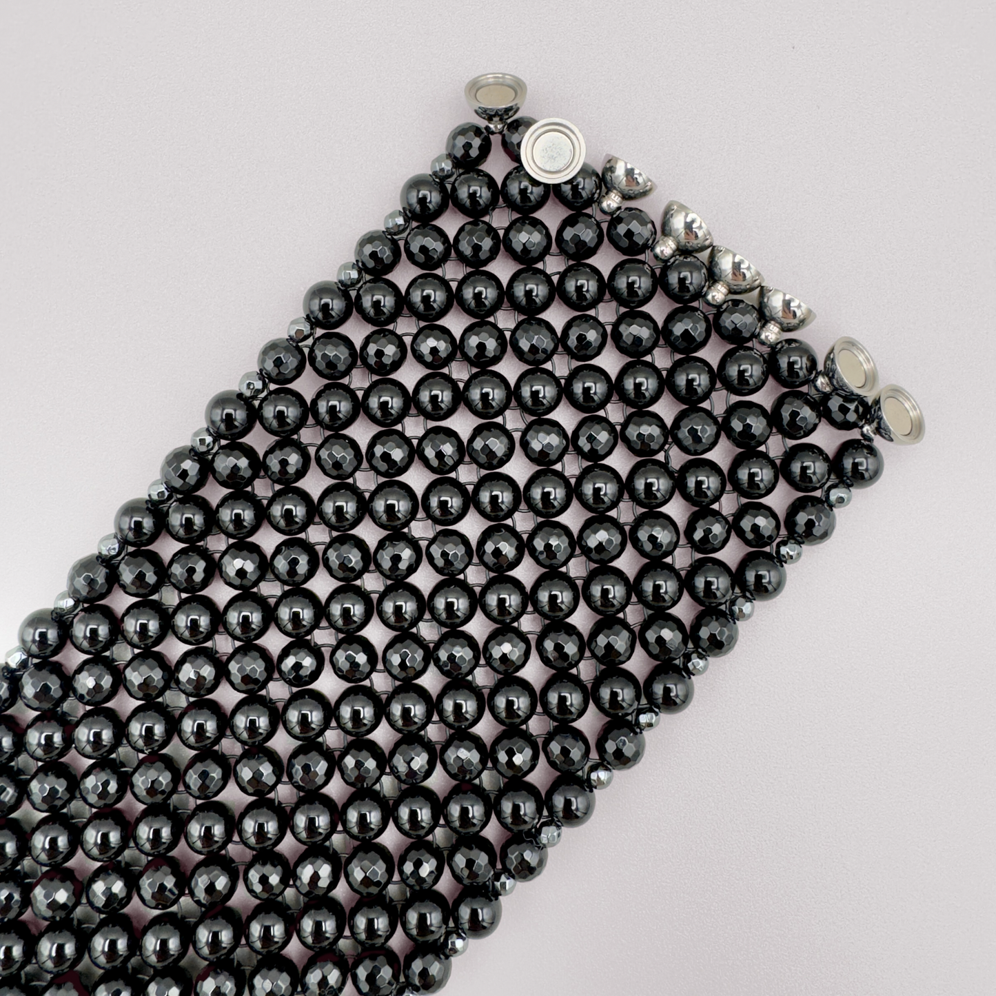 SAHARA S8 Bracelet in Pure Black Onyx