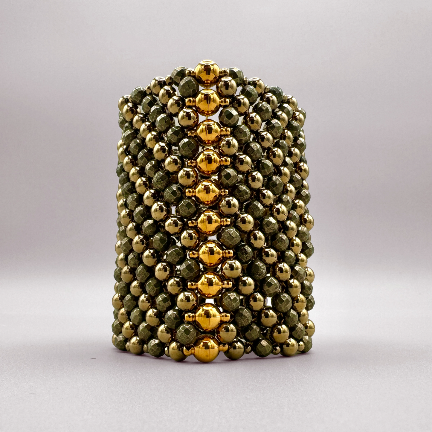 SAHARA S10 Bracelet in Pyrite + Gold