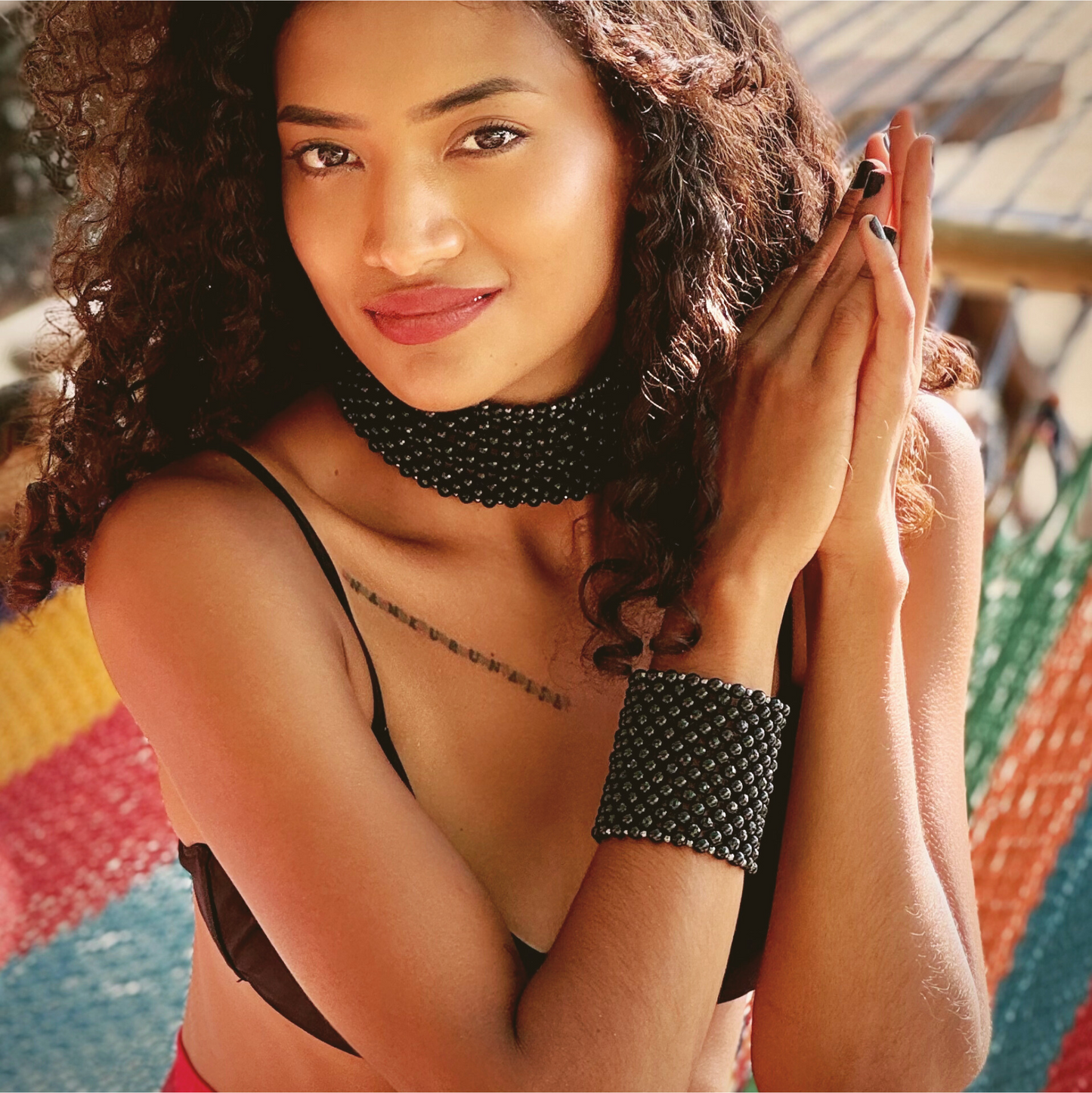 SAHARA S8 Bracelet in Pure Black Onyx