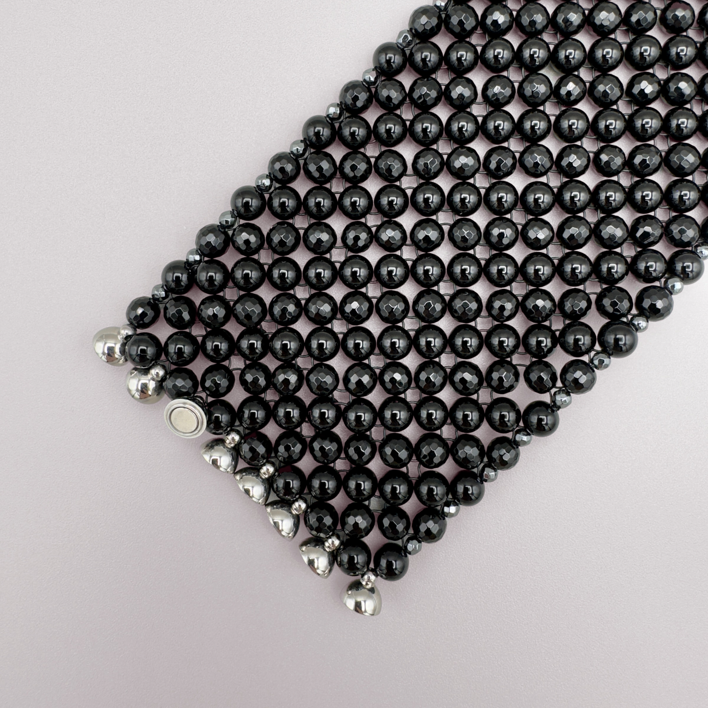 SAHARA S8 Bracelet in Pure Black Onyx