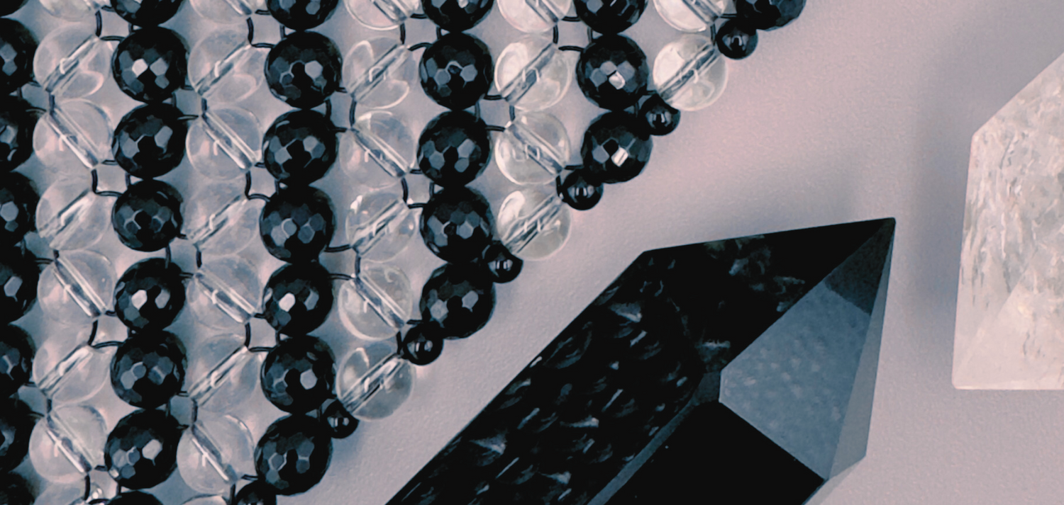 Black Onyx + Clear Quartz