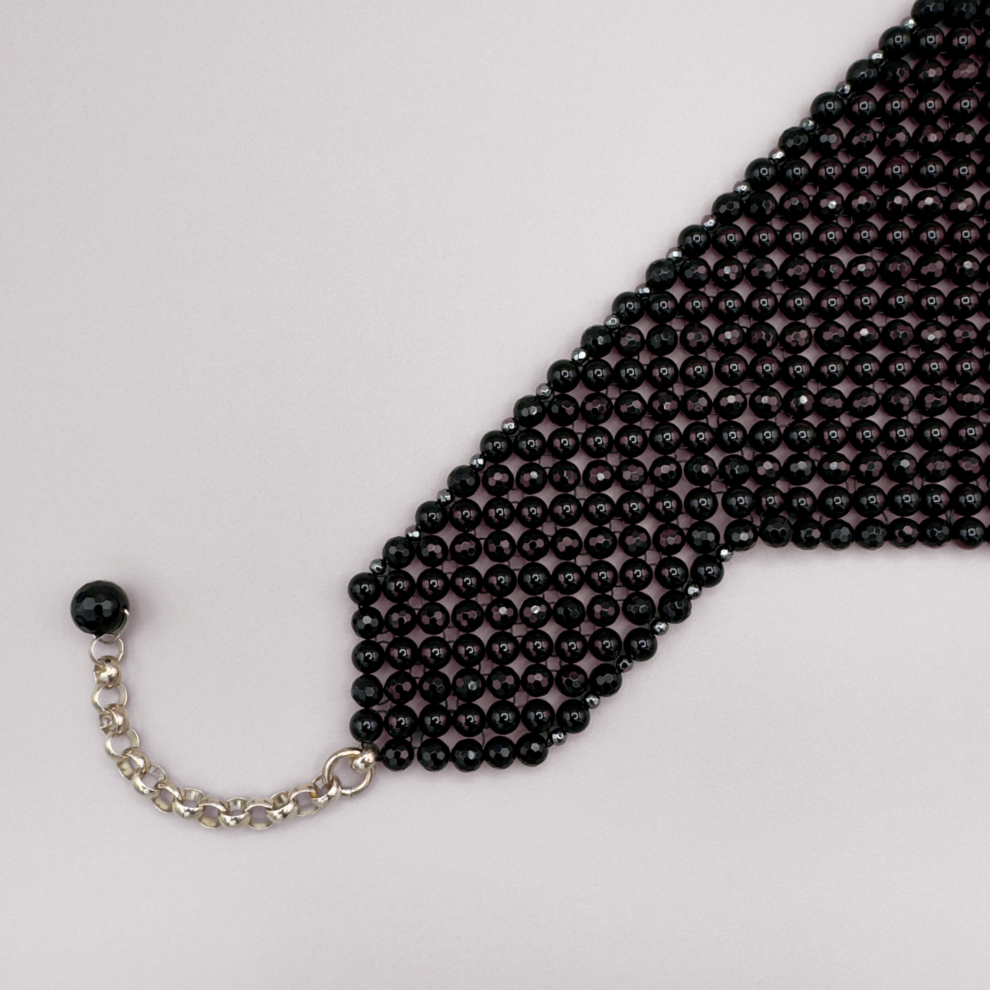 SAHARA S13 Choker in Pure Black Onyx