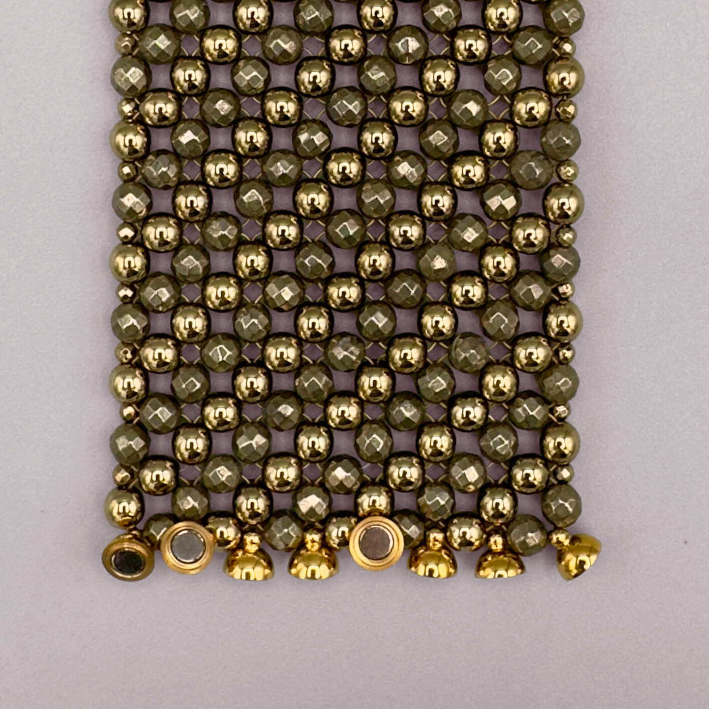 SAHARA S5 Bracelet in Pyrite + Gold