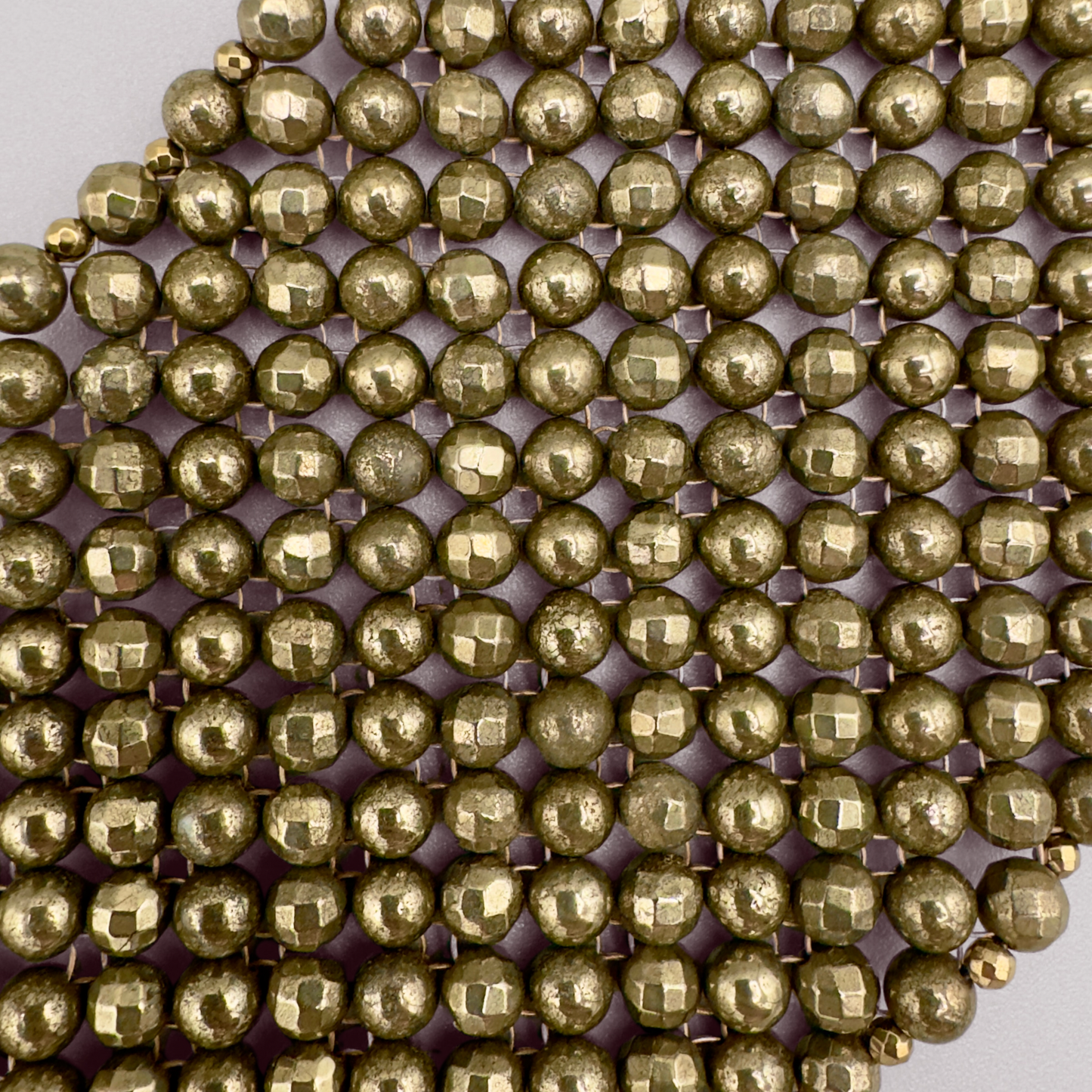 SAHARA S10 Bracelet in pure Pyrite