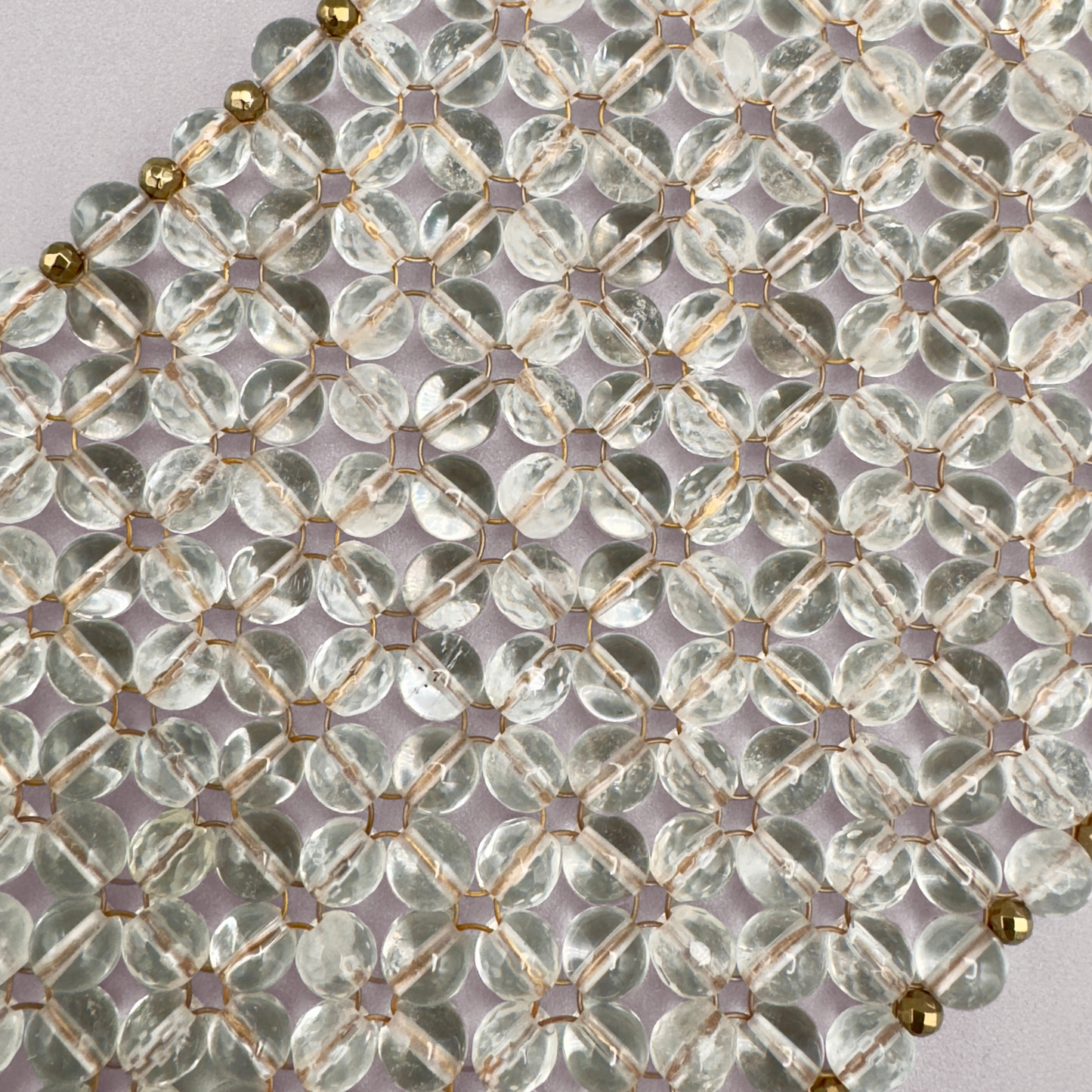 SAHARA S10 Bracelet in pure Clear Quartz