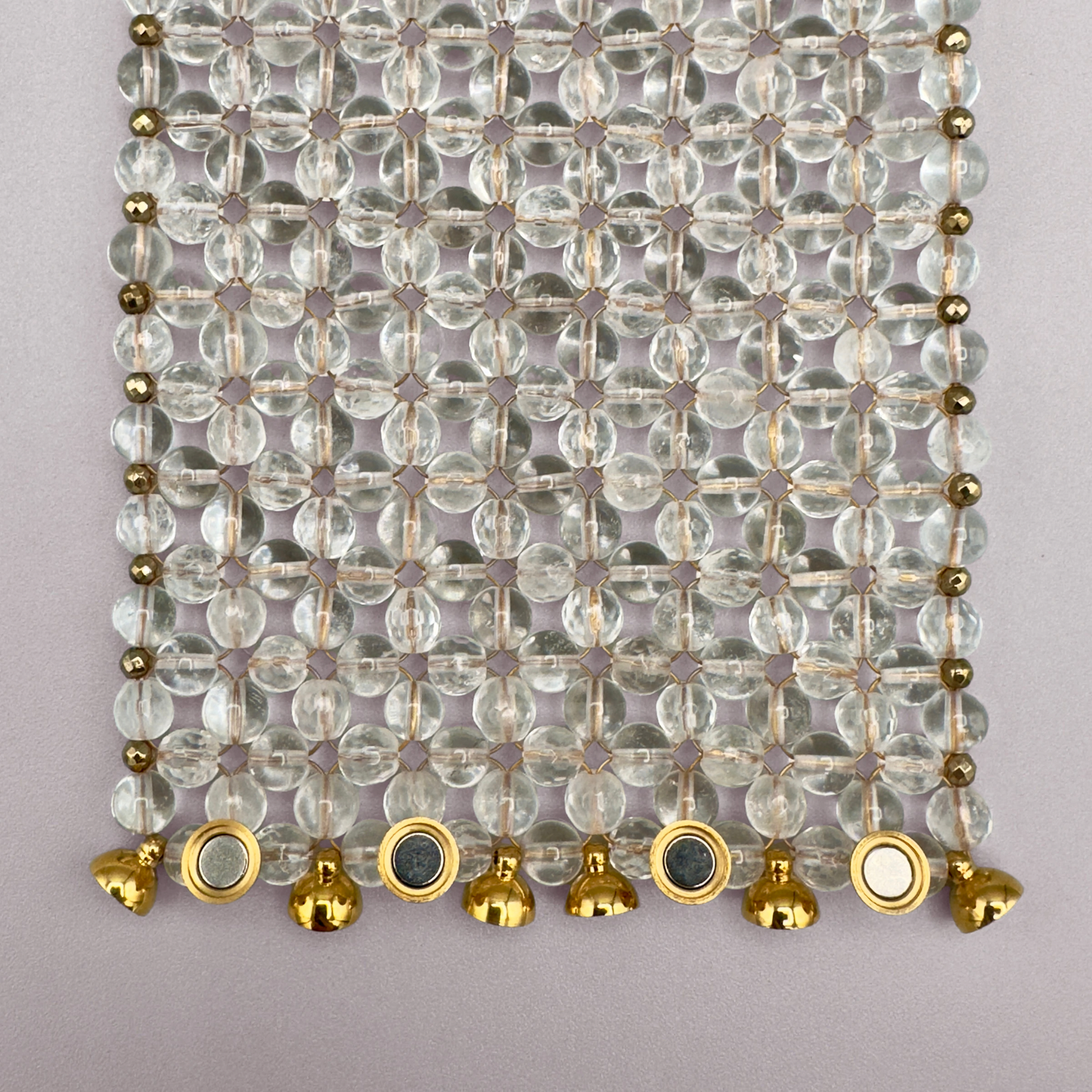 SAHARA S10 Bracelet in pure Clear Quartz