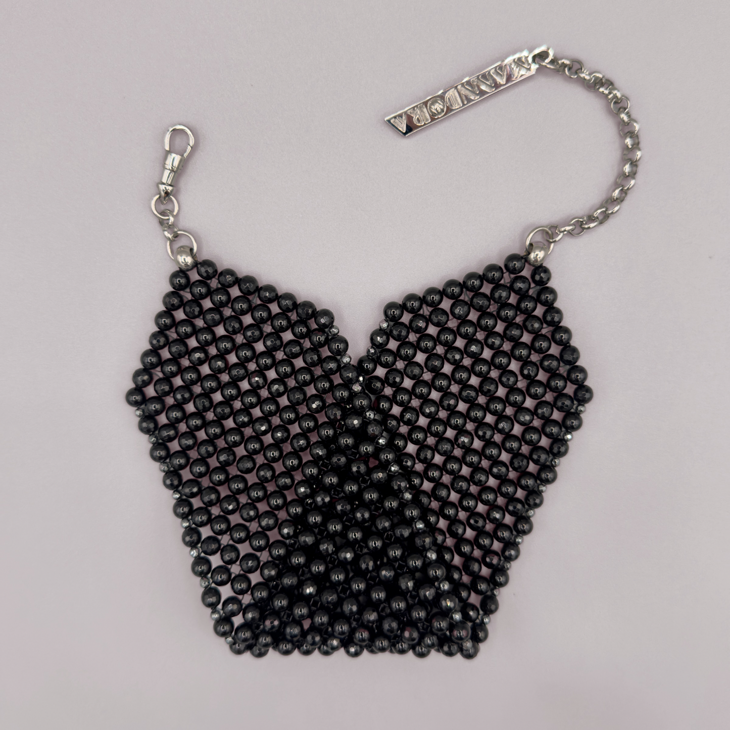 SAHARA S8 Choker in Pure Black Onyx