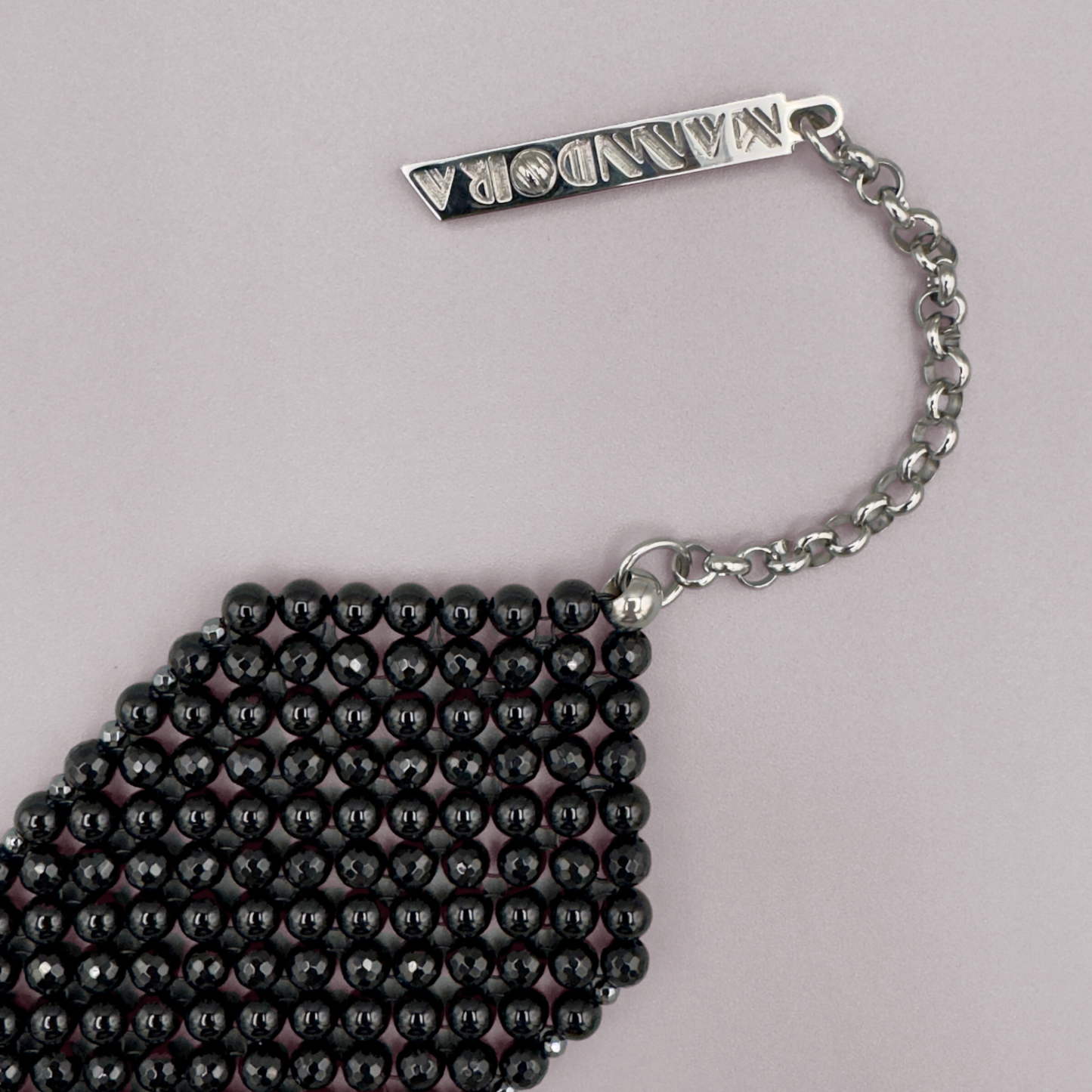 SAHARA S8 Choker in Pure Black Onyx
