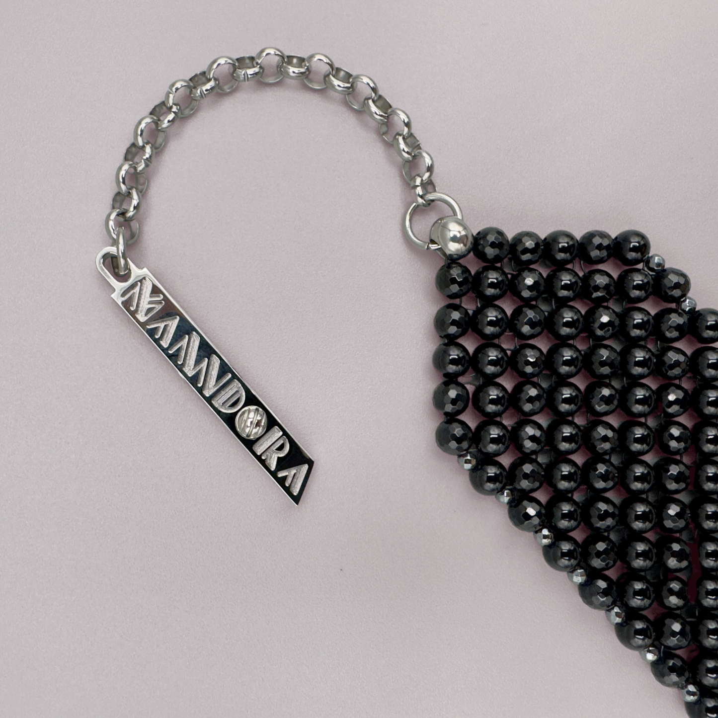 SAHARA S6 Choker in Pure Black Onyx