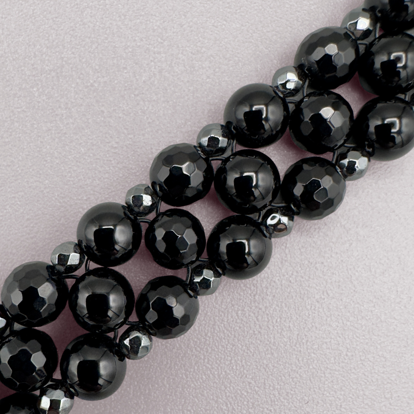 SAHARA S2 Choker in Pure Black Onyx