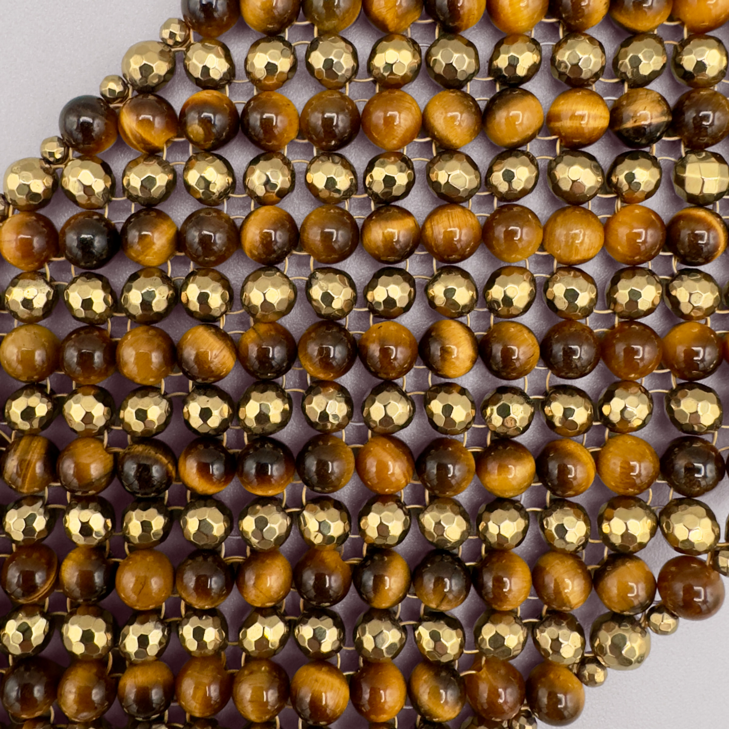 SAHARA S10 Bracelet in Tiger's Eye + Gold