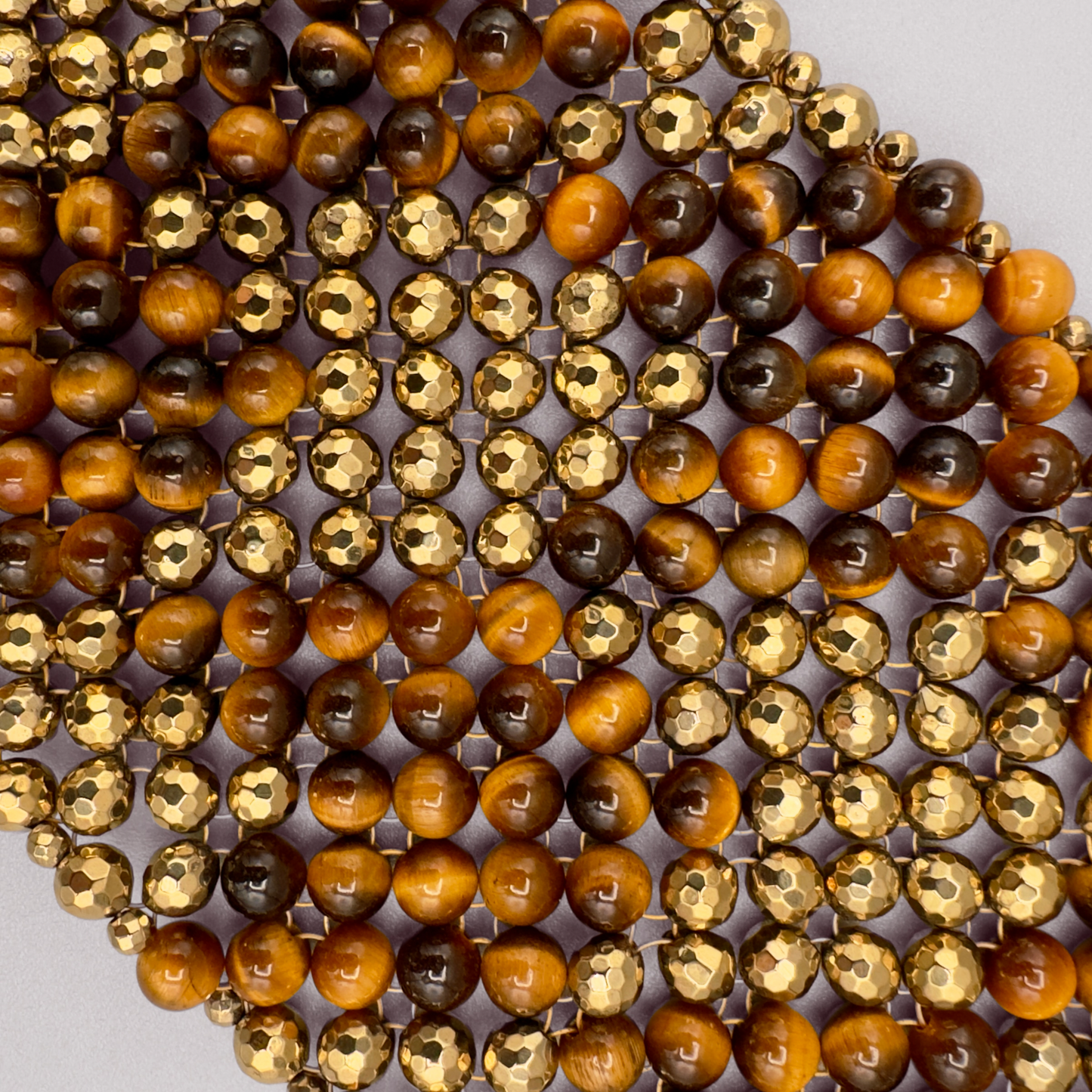 SAHARA S10 Bracelet in Tiger's Eye + Gold