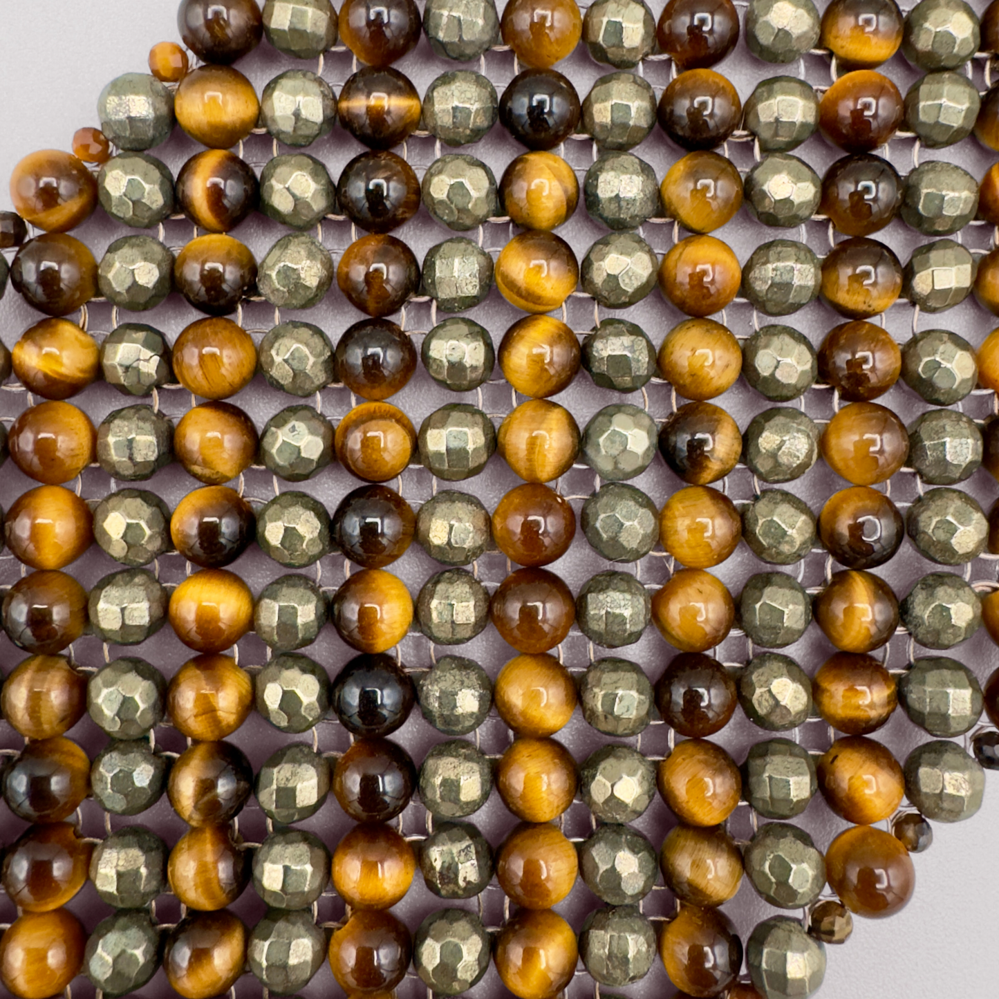 SAHARA S10 Bracelet in Tiger's Eye + Pyrite