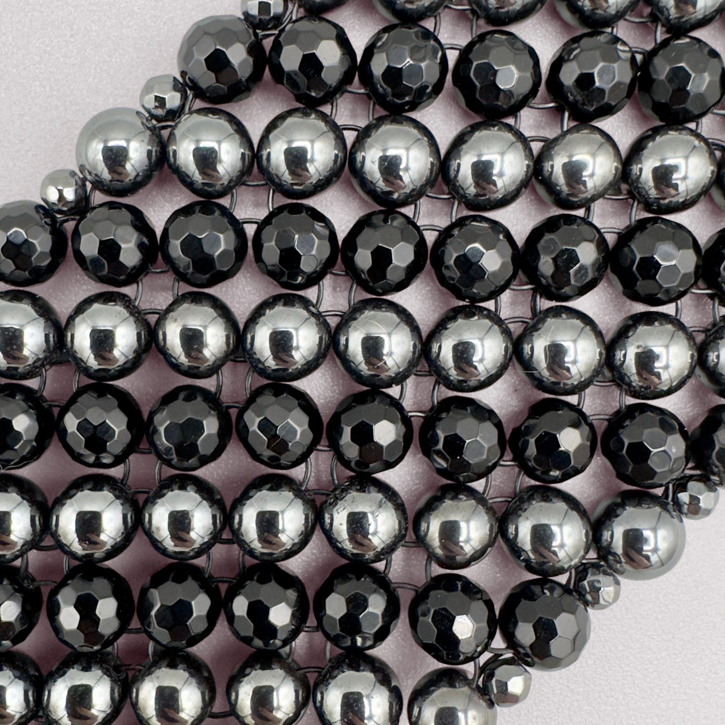 SAHARA S6 Bracelet in Black Onyx + Hematite