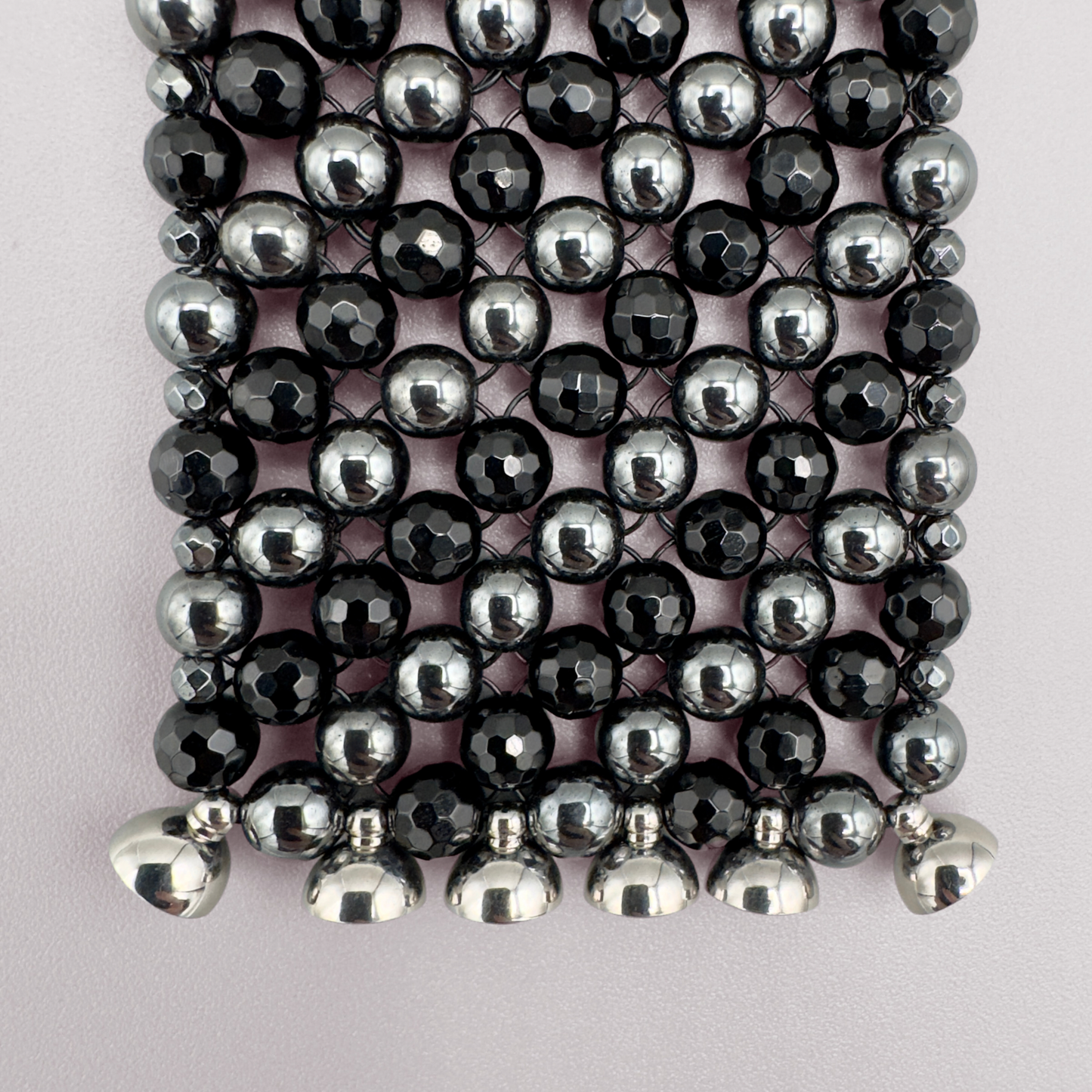 SAHARA S6 Bracelet in Black Onyx + Hematite