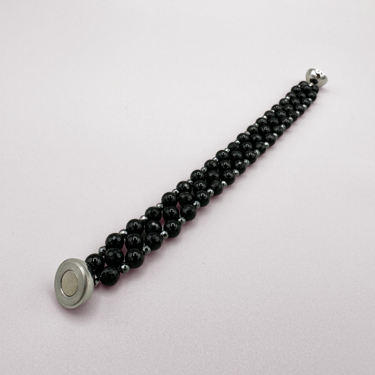SAHARA S2 Bracelet in Pure Black Onyx