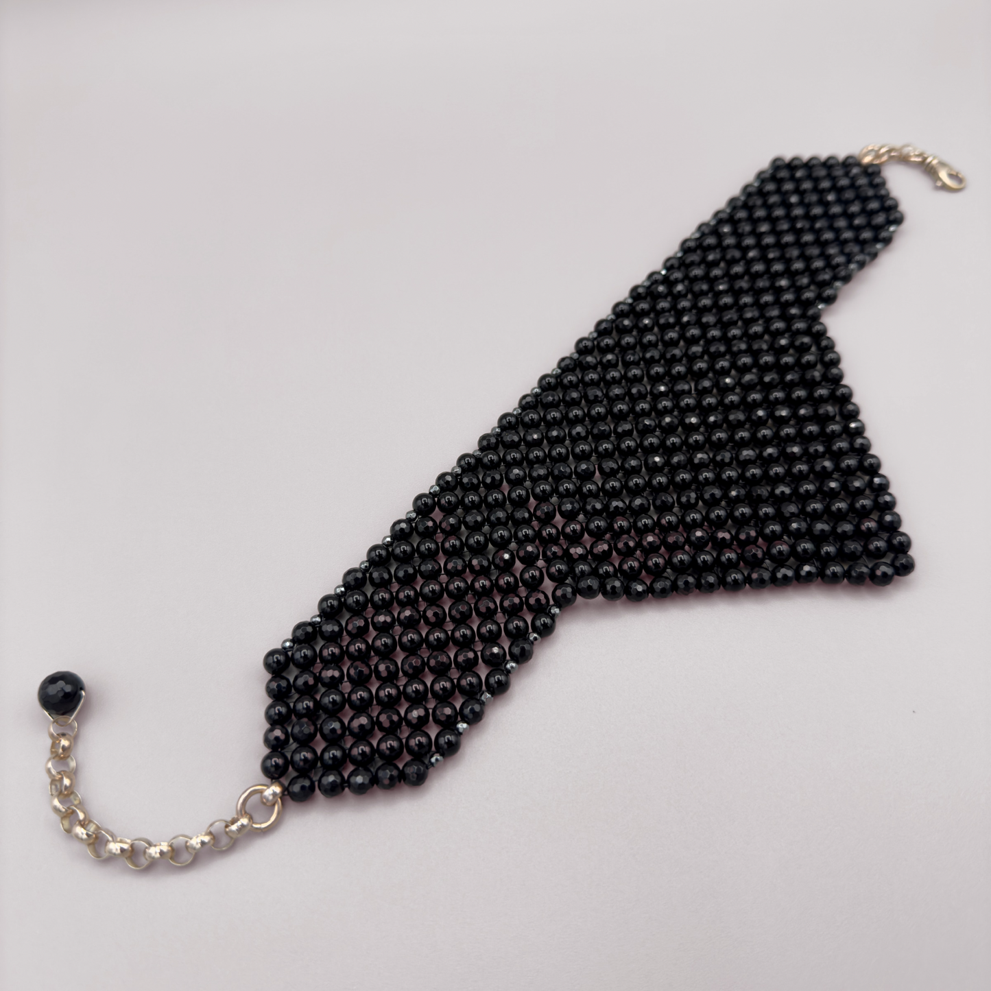 SAHARA S13 Choker in Pure Black Onyx