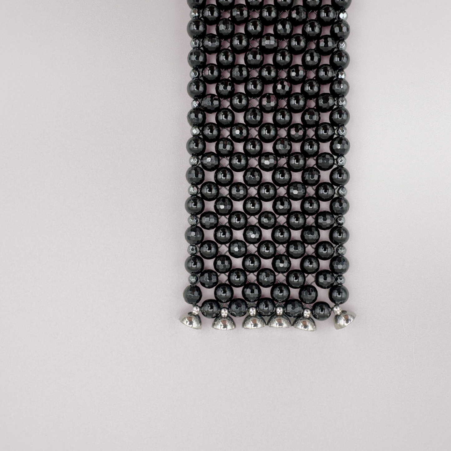 SAHARA S6 Bracelet in Pure Black Onyx