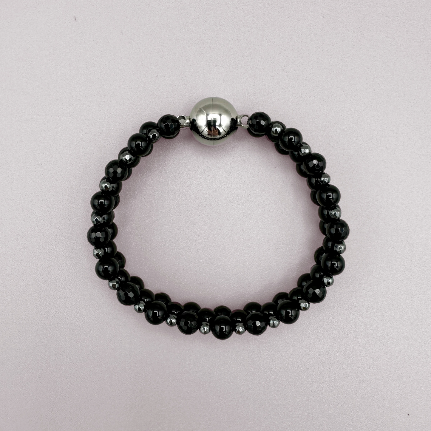 SAHARA S2 Bracelet in Pure Black Onyx