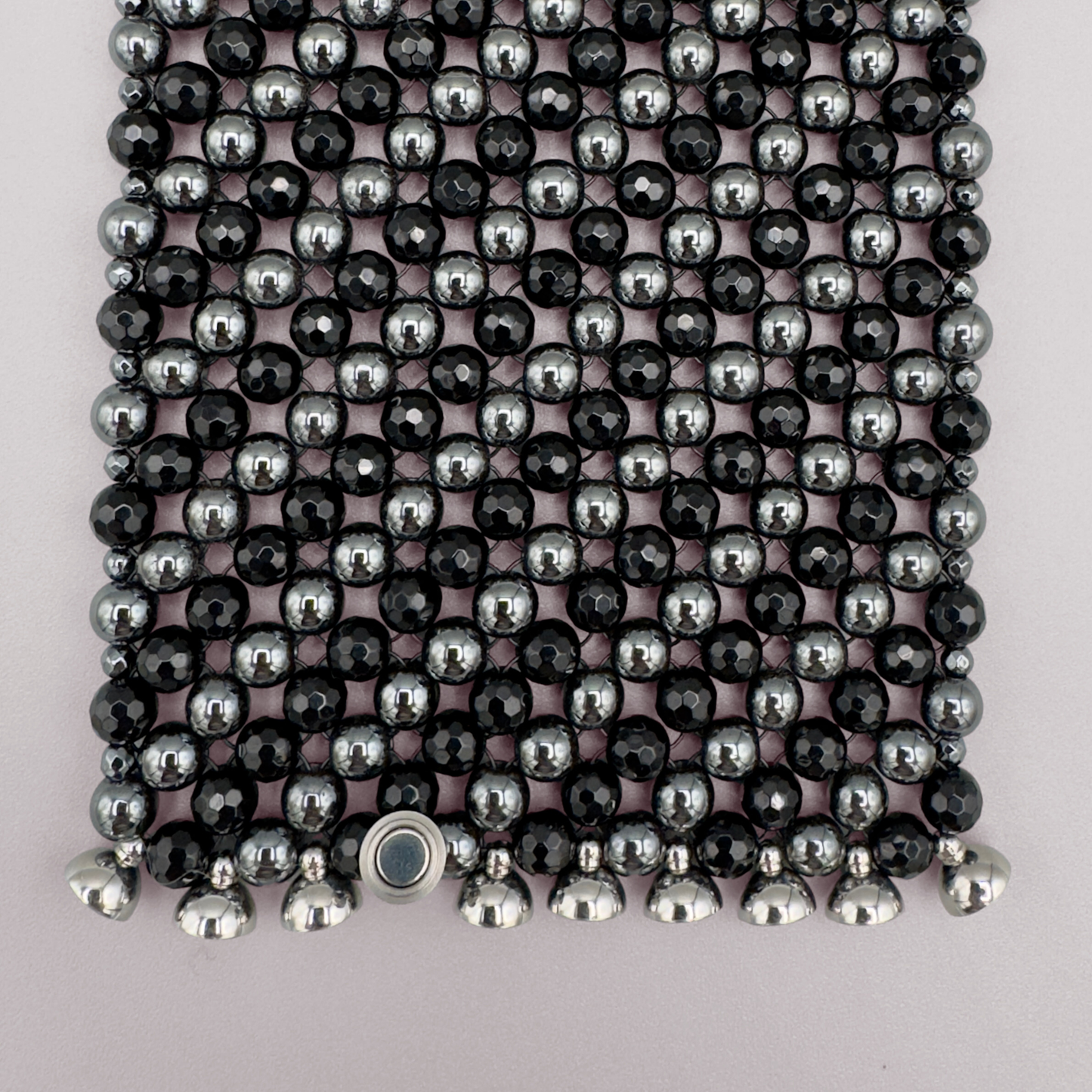 SAHARA S8 Bracelet in Black Onyx + Hematite