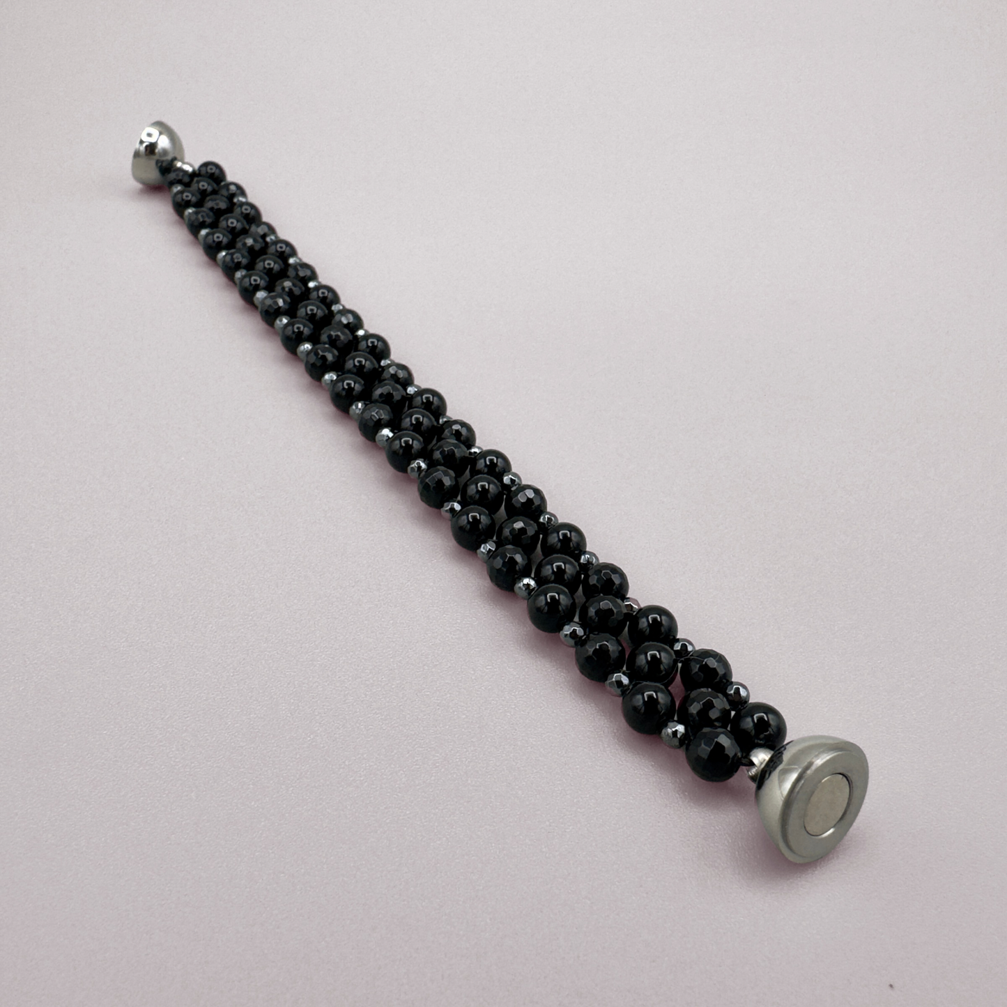 SAHARA S2 Bracelet in Pure Black Onyx