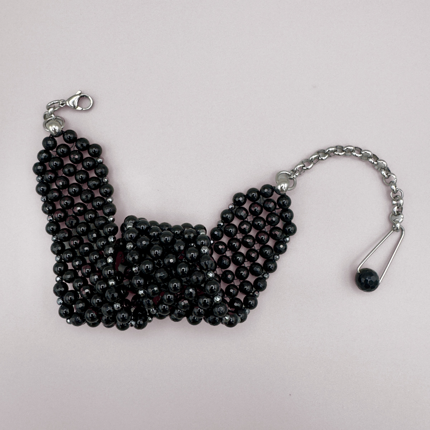 SAHARA S4 Choker in Pure Black Onyx